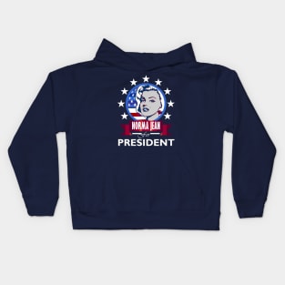 Norma Jean for President Kids Hoodie